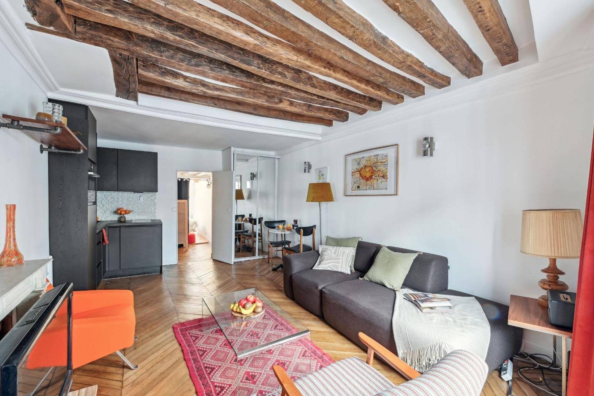 Appartement Bnbnova - Opera - 1br Parijs